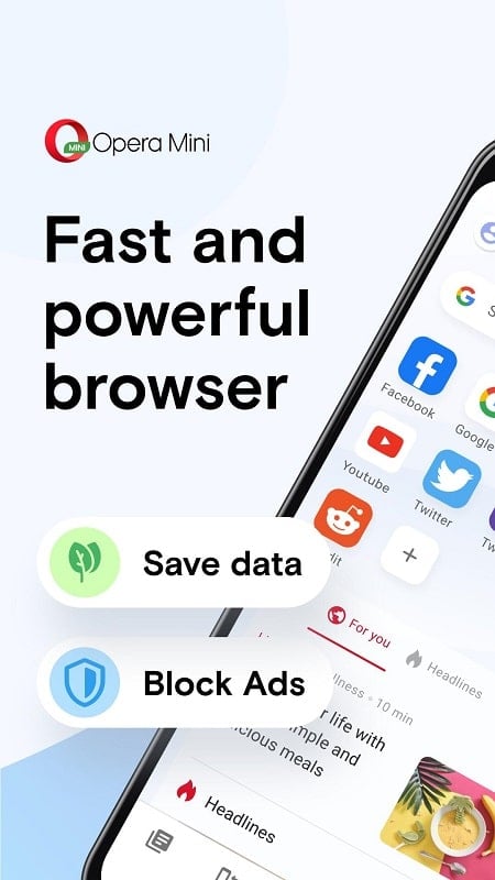 Opera Mini 90.1.2254.77204 (Optimized/No ads)