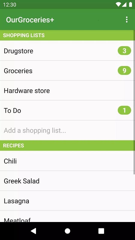 Our Groceries Shopping List 6.0.1 (Premium unlocked)