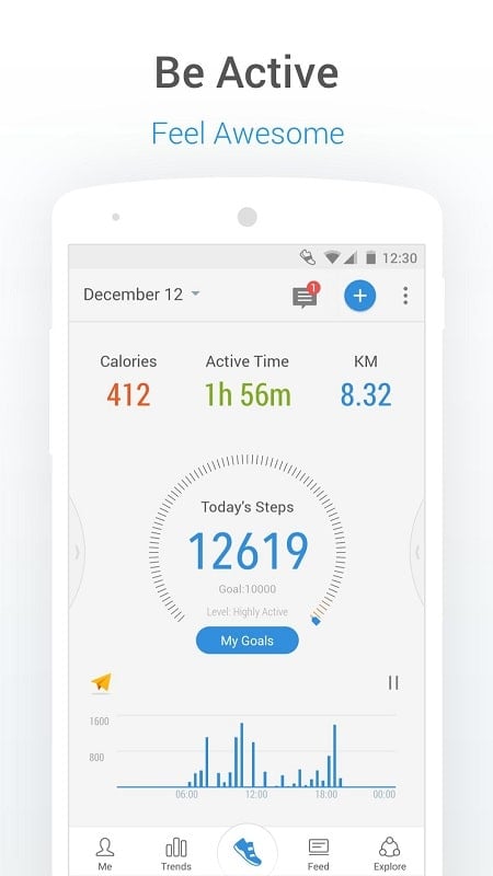 Pacer Pedometer p12.4.2 (Premium unlocked)
