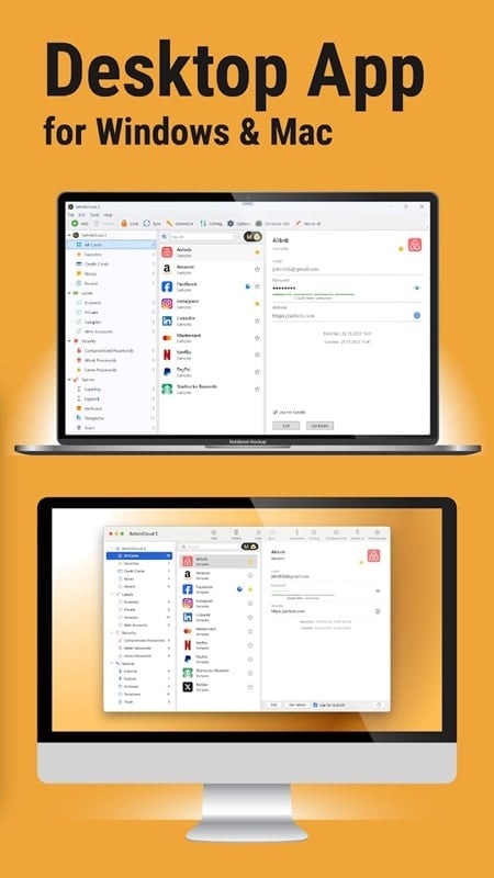 Password Manager SafeInCloud 2 25.1.1 (Unlocked Premium)