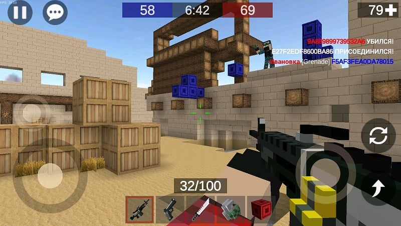 Pixel Combats 2 1.661 (Unlocked weapons)