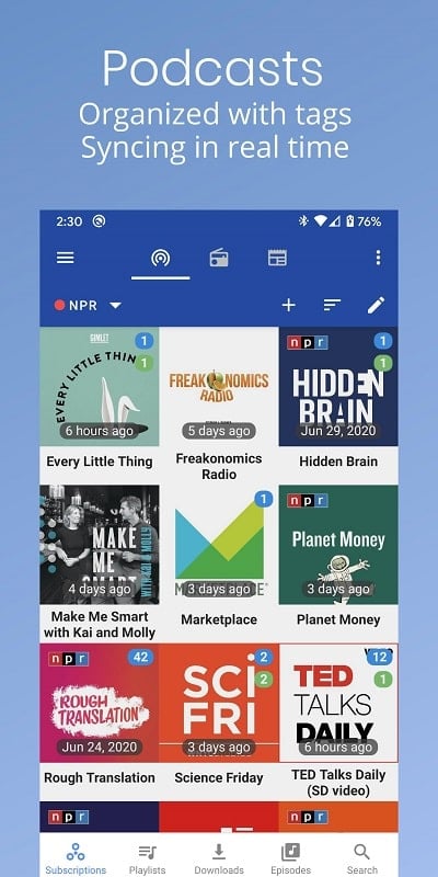 Podcast Republic 25.5.6R (Pro unlocked)