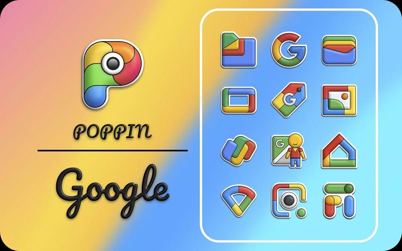 Poppin icon pack 2.7.7 (N/A)