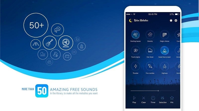 Relax Melodies 25.7 (Unlocked Premium)