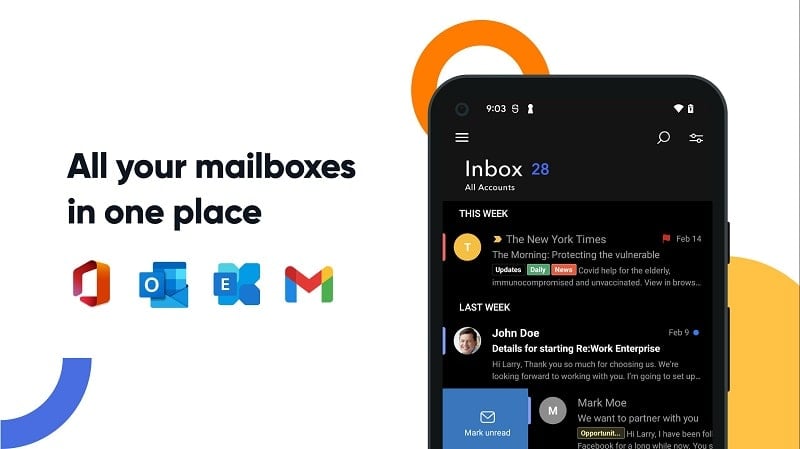 Re:Work – Email & Calendar 1.7.23 (Unlocked Pro)