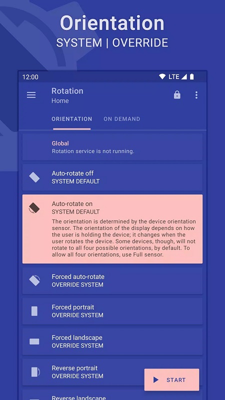 Rotation – Orientation Manager 28.5.0 (Unlocked Pro)