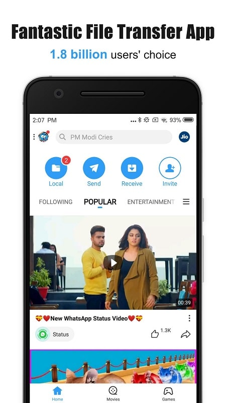 SHAREit 6.51.78_UD (Unlocked Premium)