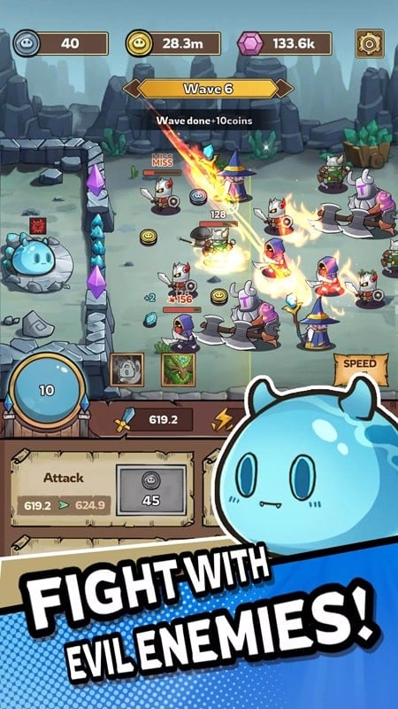 Slime Castle 2.0.6 (Menu/God mode/Unlimited money)