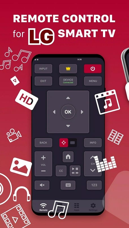 Smart TV Remote: Smart ThinQ 6.1 (Premium unlocked)