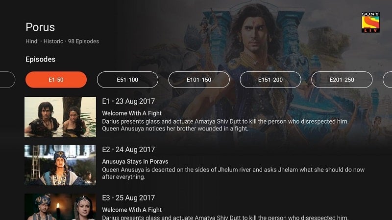 SonyLIV 6.16.18 (Premium unlocked)