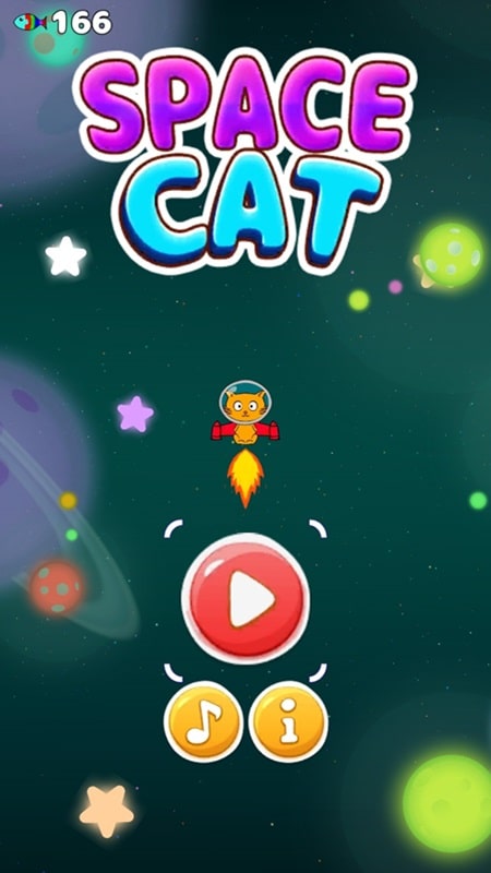 Space Cat 1.10.3 (Menu/Add Gold)