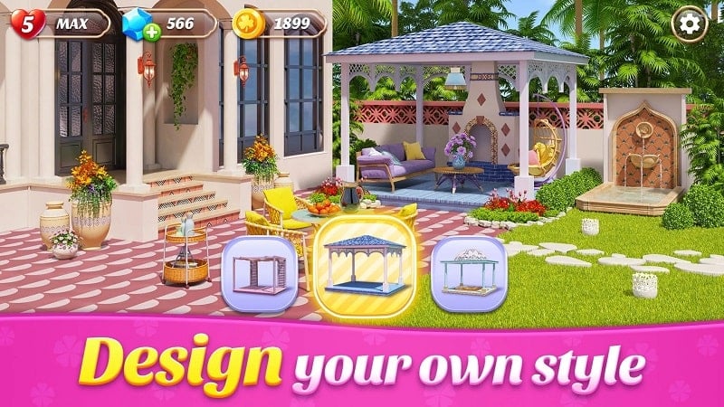 Space Decor: Villa 6.0.0 (Unlimited money)