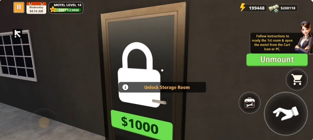 Supermarket & Motel Simulator 2.1.42 (Unlimited money)