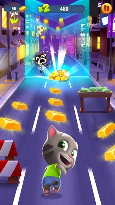Talking Tom Gold Run 25.2.0.9958 (Unlimited money)