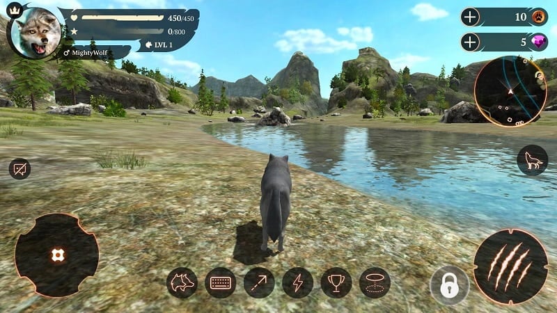The Wolf 4.0.0 (Unlimited money)
