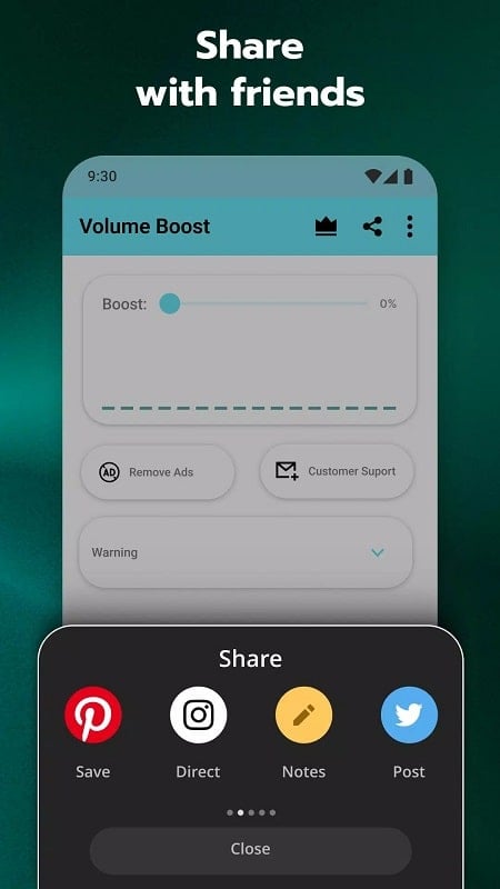 Volume Booster for Android 13.3.8 (Unlocked Pro)