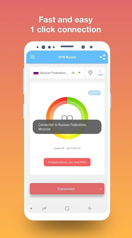 VPN servers in Russia 1.231 (Unlocked Pro)