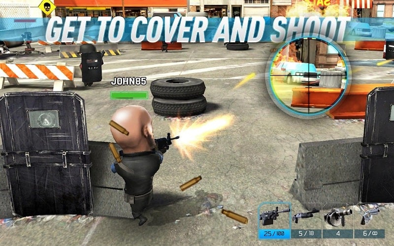 WarFriends 5.11.1 (Menu, Unlimited ammo, grenades)