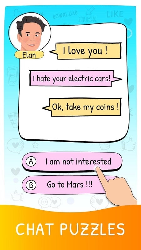 Who is? 2 Brain Puzzle & Chats 1.3.2 (Unlimited BULB)