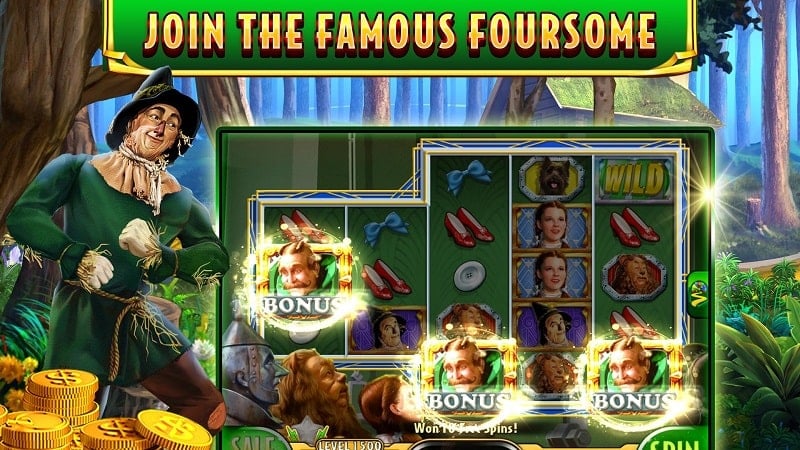 Wizard of Oz Slots Games 257.0.3360 (Many money)