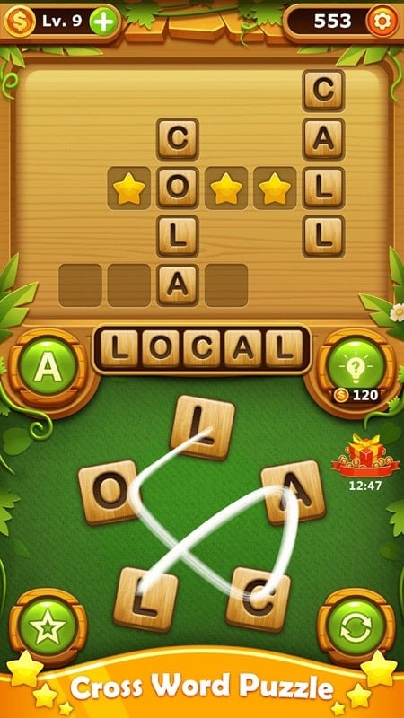 Word Cross Puzzle 4.8 (Unlimited Hints)