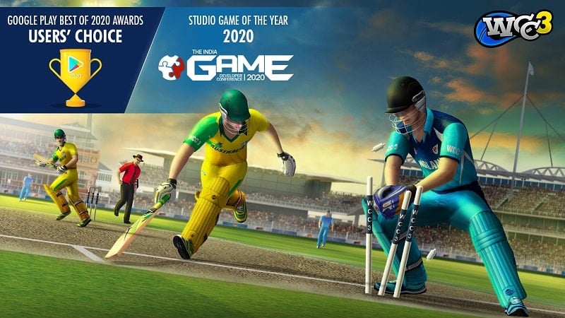 World Cricket Championship 3 3.1.2 (Unlimited money)