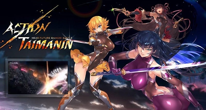 Action Taimanin 2.10.83 (Menu, Dumb enemy/High DMG)