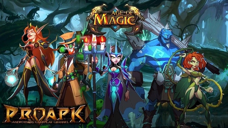 Age of Magic 2.33.1 (Menu/God mode, onehit)