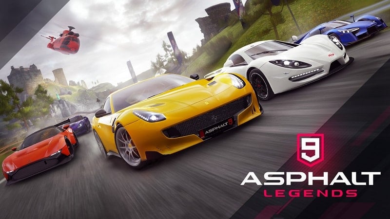 Asphalt 9 24.5.1a (Menu/Immortal, no drift)
