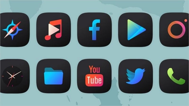 Athena Dark Icon Pack 40.60.23 (N/A)
