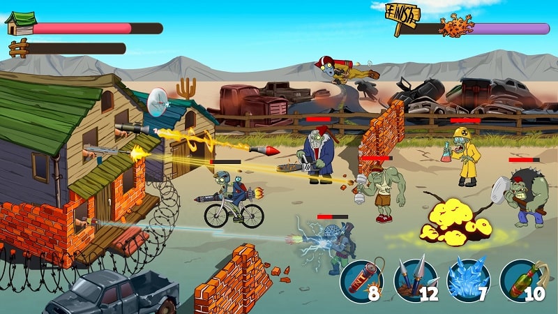 Base defense versus Zombies 1.0.9 (Free purchase)