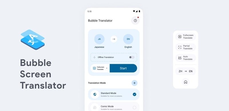 Bubble Screen Translate 4.3.6 (Unlocked Pro)