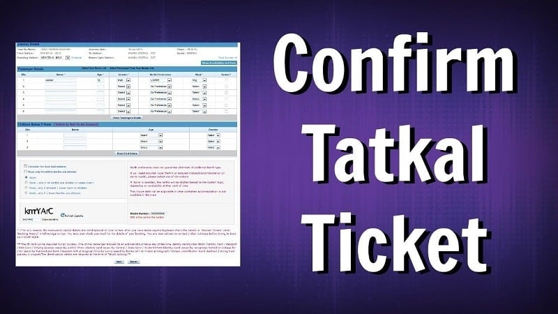Confirm Tatkal Ticket Booking 25.5.3 (Gold Unlocked)