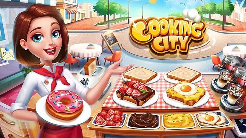 Cooking City 3.70.0.5086 (Unlimited money)