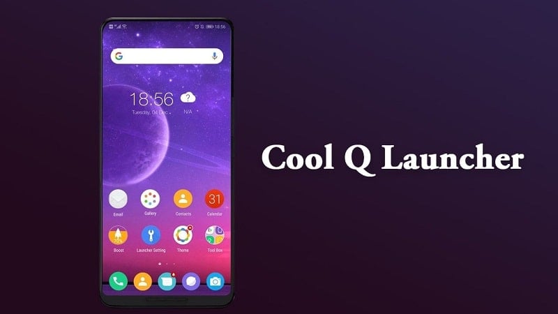 Cool Q Launcher for Android 10 10.1