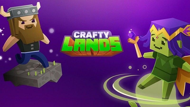 Crafty Lands 3.2.4 (Unlocked Hero, Spear)