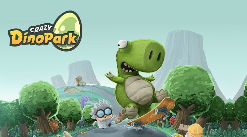 Crazy Dino Park 2.29 (Unlimited money/High speed)
