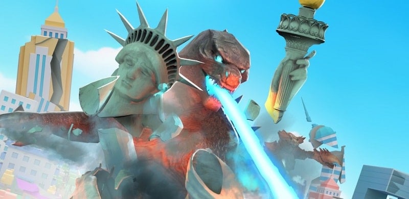 Crazy Kaiju 3D 1.39 (Menu/Unlimited Currency)