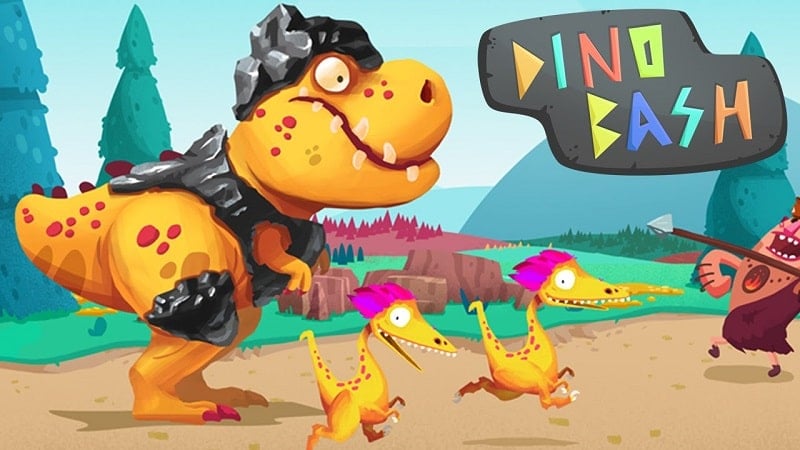 Dino Bash 1.10.3 (Unlimited money)