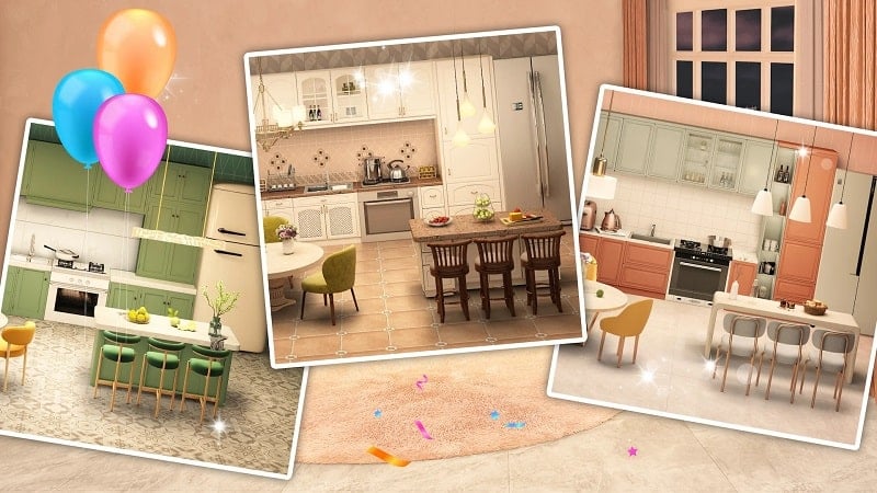 Dream House Design: Tile Match 3.7.6 (Unlimited money, unlocked)