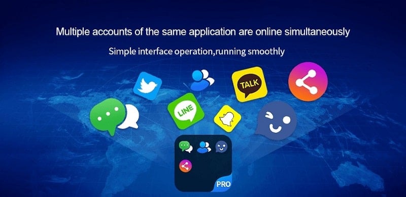 Dual Space Pro -Multi Accounts 3.0.8 (Premium Unlocked)