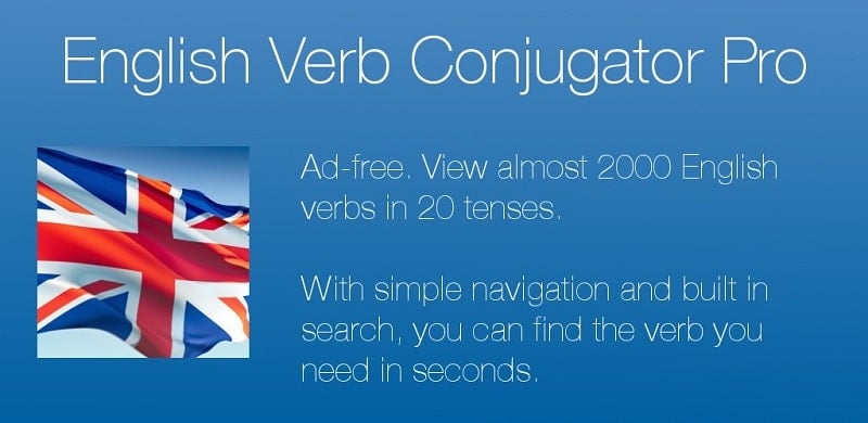 English Verb Conjugator Pro 3.7.2 (N/A)