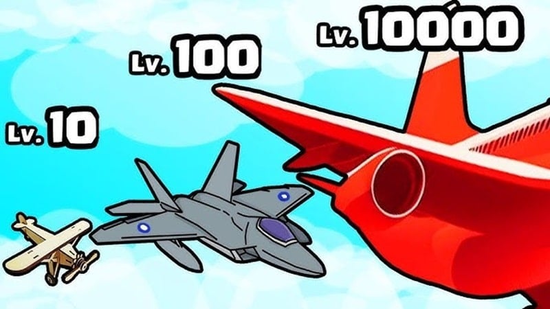 Epic Plane Evolution 1.6.9 (Free Rewards)