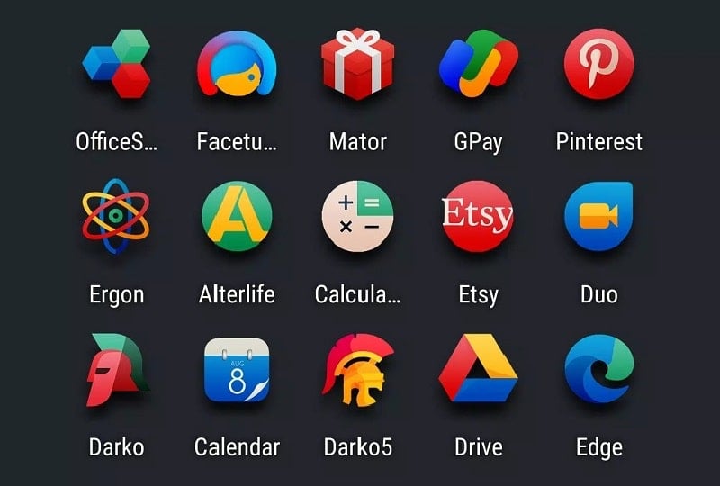 Ergon Icon Pack 3.6 (N/A)