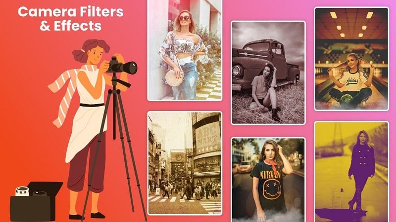 Filters App Camera and Effects 33.1.230 (Unlocked Pro)