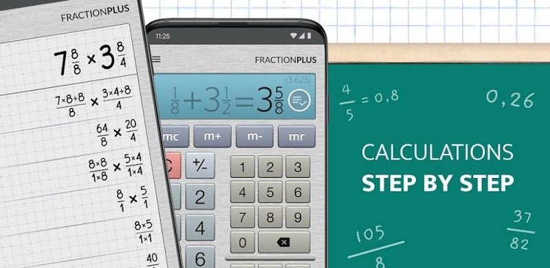 Fraction Calculator Plus 6.0.4 (Pro Unlocked)