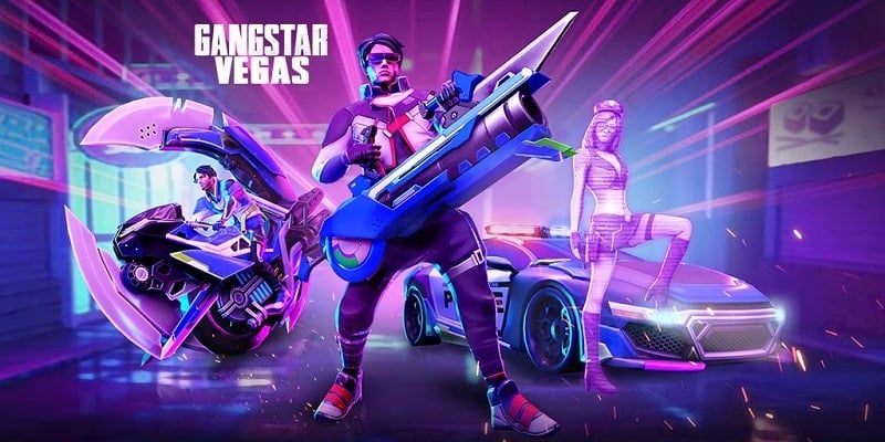 Gangstar Vegas 8.3.0h (Unlimited money/VIP 10)