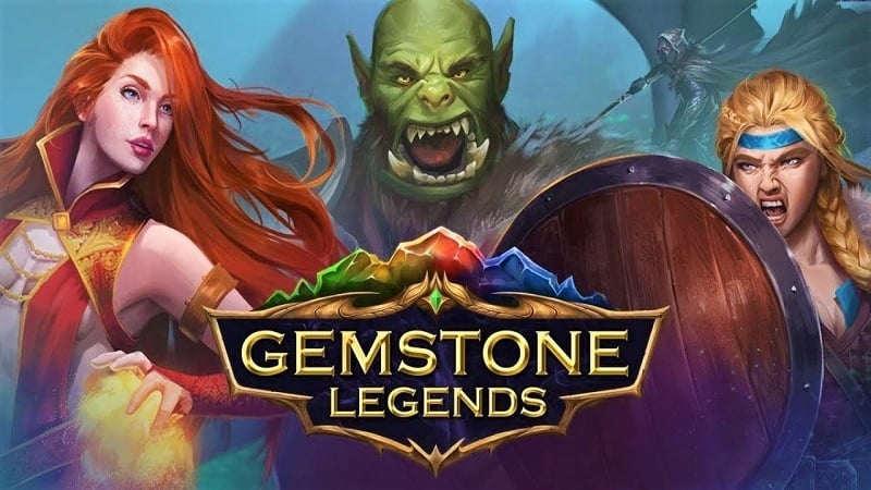 Gemstone Legends 0.53.832 (Menu, God mode/High damage)