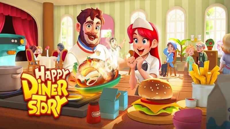 Happy Diner Story 1.0.63 (Unlimited Diamonds)