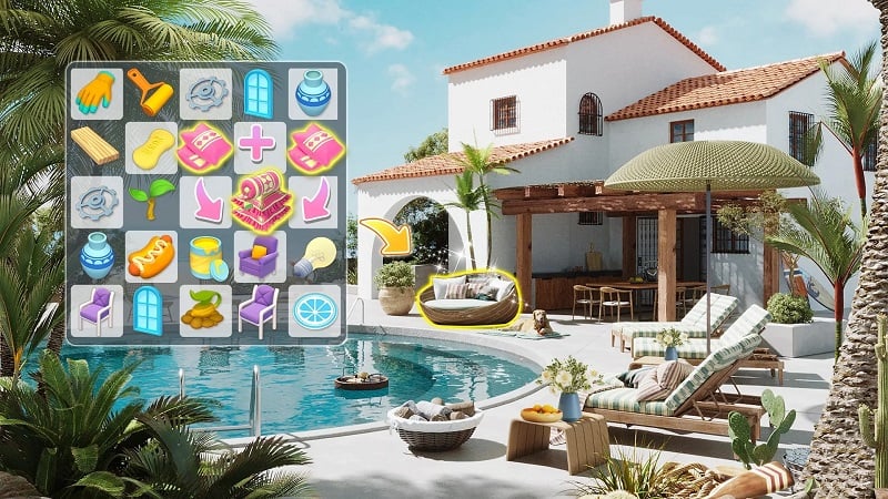 Happy Merge Home 1.0.46 (Unlimited money)